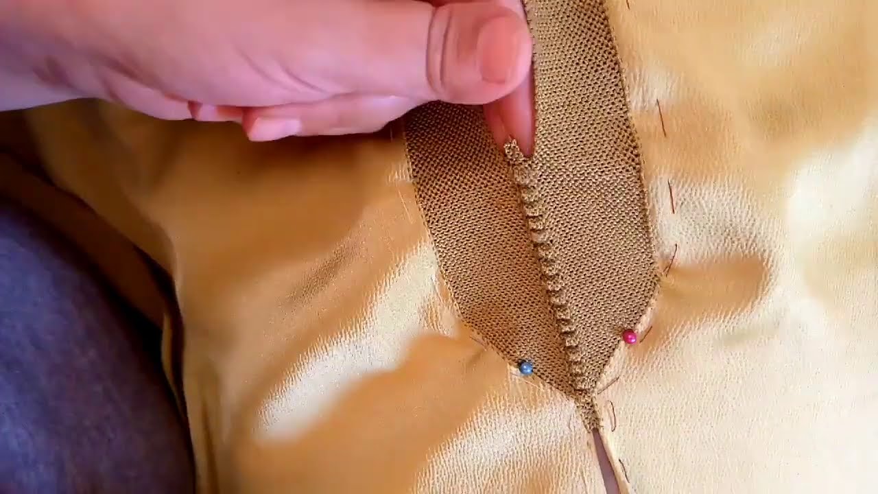 مشاركة جديدة ليا معكم 😍بداية نصف طوق بشكل مختلف للموديلات العصرية مع أم أيوب