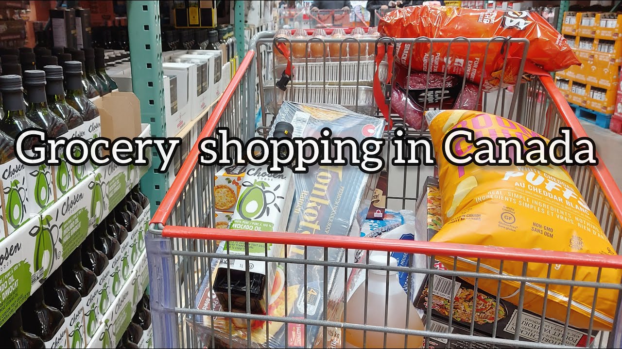 Grocery Shopping Compilation in Canada 🛒Summary of June and July grocery shopping with prices.