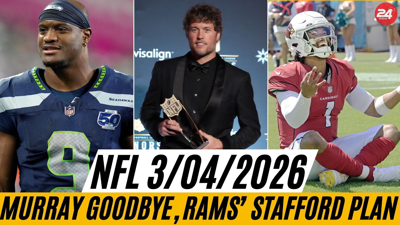 NFL News 3/04/2026: Kyler Murray Goodbye, Steelers Trade Talk & Rams’ Stafford “Last Dance” Plan