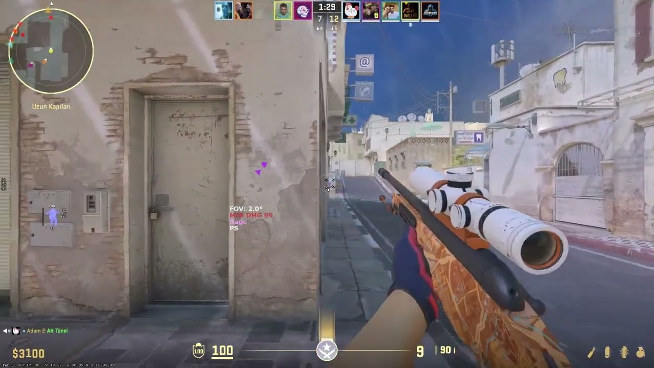 cs2 semirage highlights #7 - ft. memesense