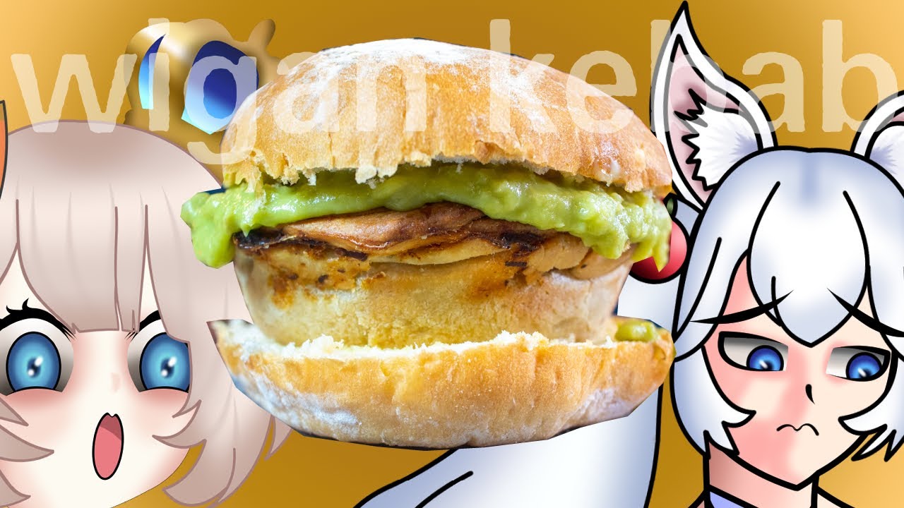 marimari_en shows her wigan kebab to kirsche