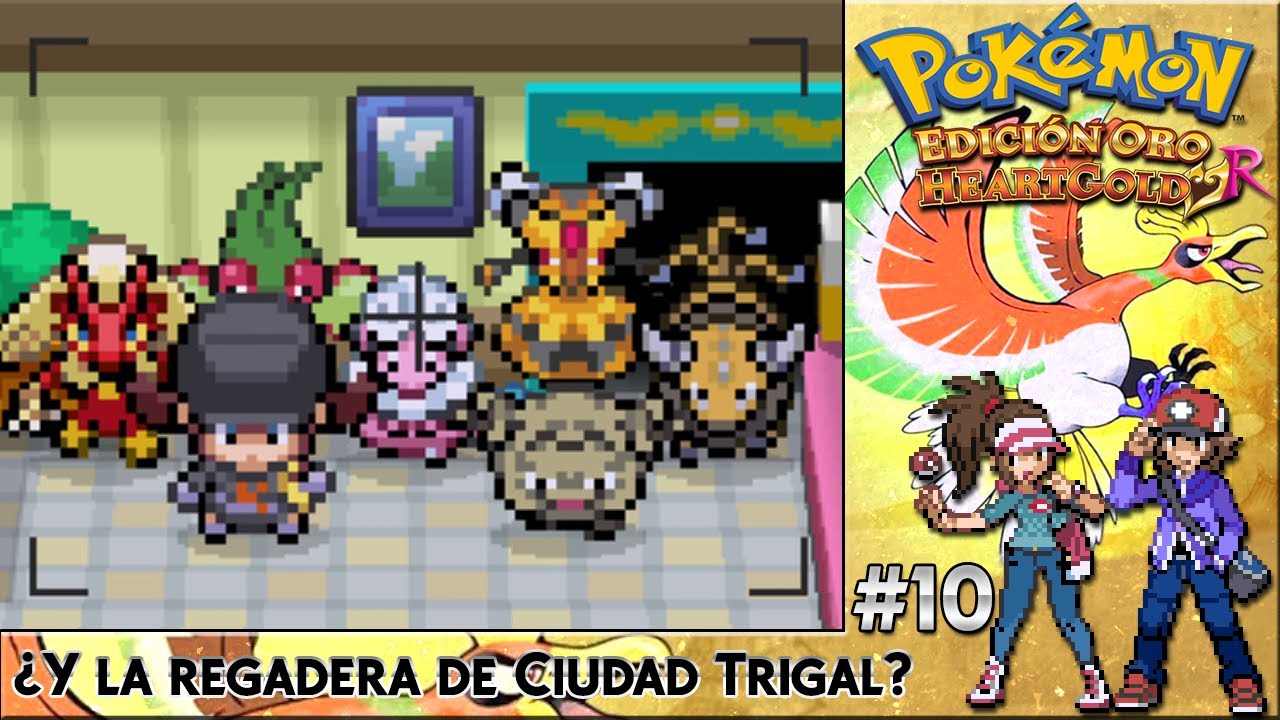 ¿Y la regadera de Ciudad Trigal? - Pokémon: HeatGold Randomlocke #R10 ~ Hiro & Clay (Español)