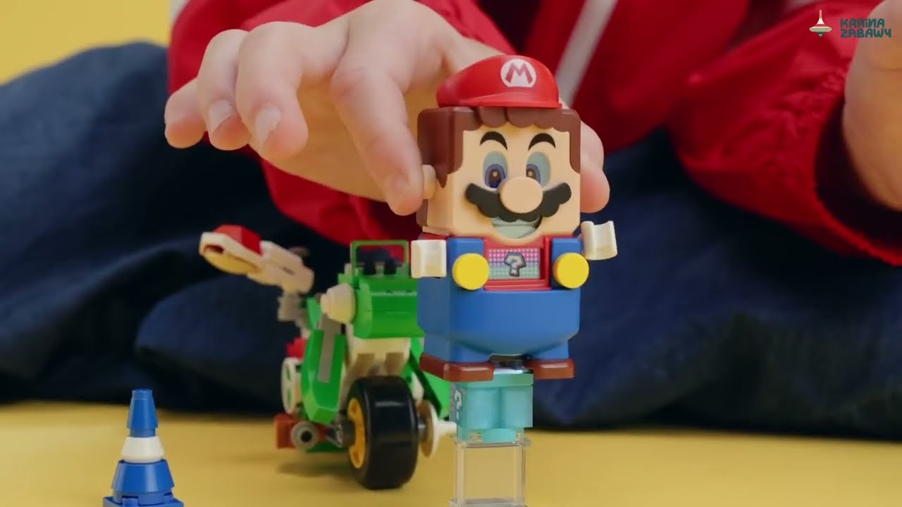 LEGO Super Mario - Mario Kart &ndash; Yoshi Bike 72031 - www.krainazabawy.pl