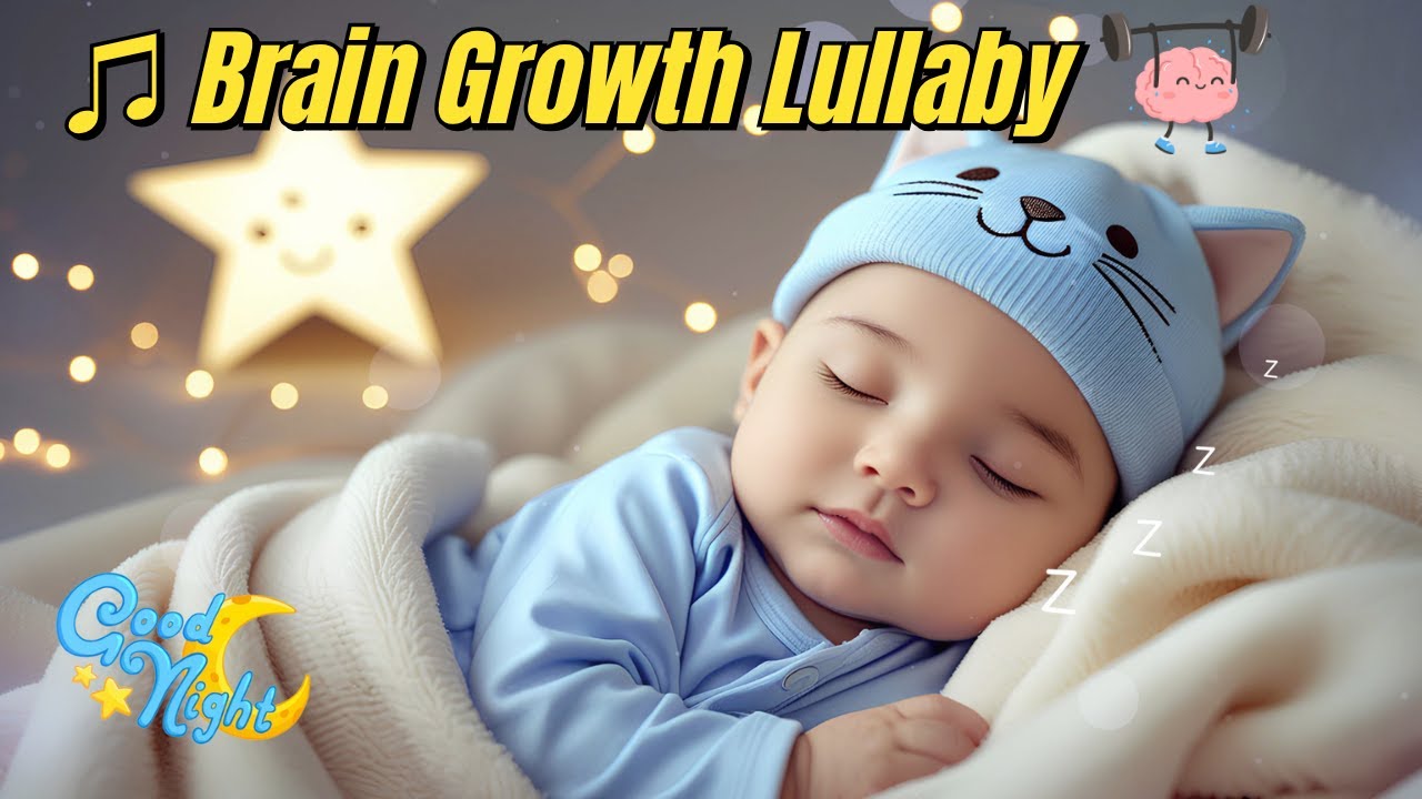 Fall Asleep Fast ♫ Brain Growth Lullaby &hearts; Mozart Brahms Baby Night Music