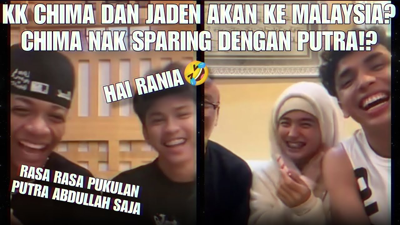 KING CHIMA DAN JADEN AKAN KE MALAYSIA? CHIMA NAK SPARING DENGAN PUTRA ,JORDAN BOY DAN NIDAL?