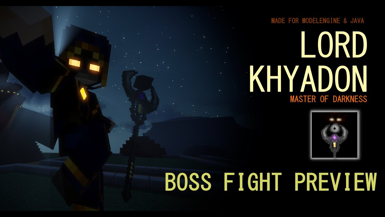 Lord Khyadon, the master of darkness - Boss preview