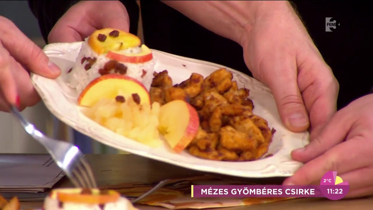 Igazi karácsonyi fogás Peller Károly isteni mézeskalácsos csirkéje - tv2.hu/fem3cafe