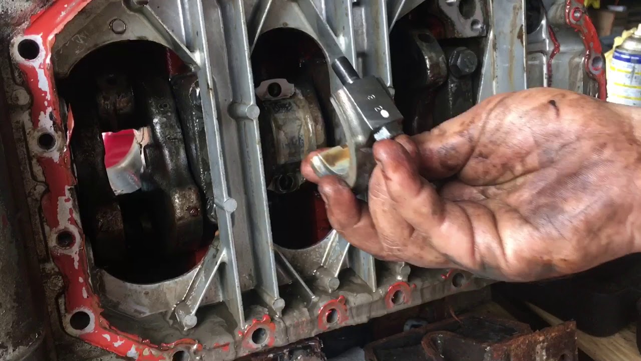 Yanmar 3 cylinder diesel tear down