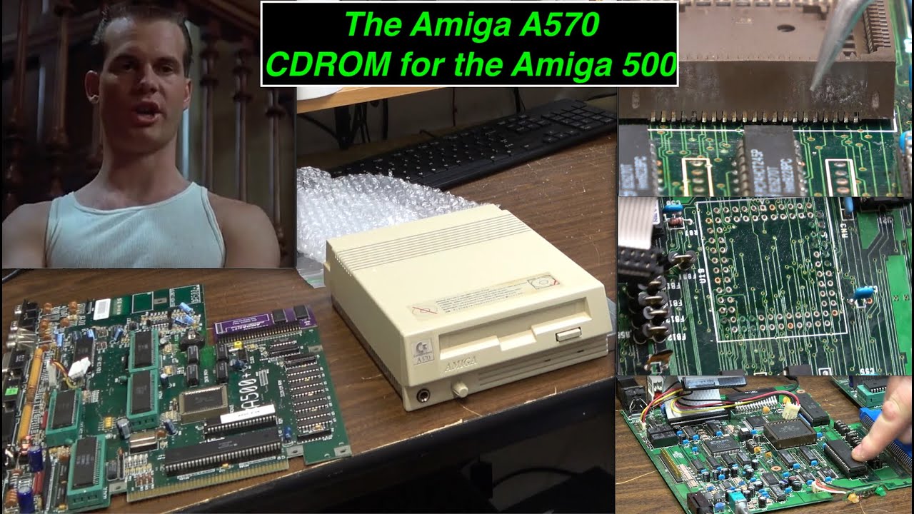 The A570 CDROM for the Amiga 500