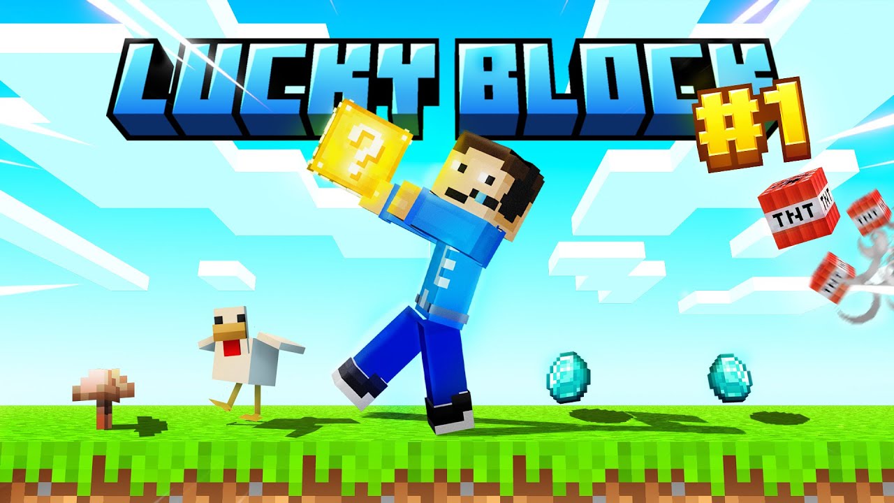 4 AMIGOS vs LUCKY BLOCKS… esto terminó MUY MAL 💥😱 Parte 1 #minecraft