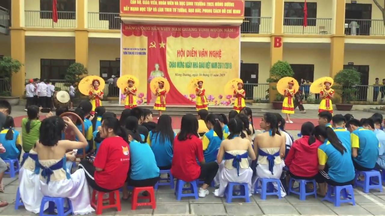 Văn Nghệ 20/11/2019 Trường THCS MÔNG DƯƠNG