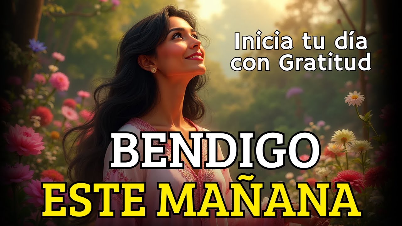 ✨ BENDIGO ESTA MAÑANA – PODEROSO MANTRA de Gratitud, Fe y Protección Divina