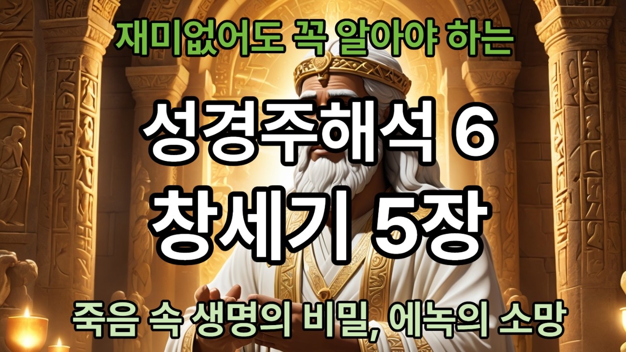 성경주해석 6 - 창세기 5장