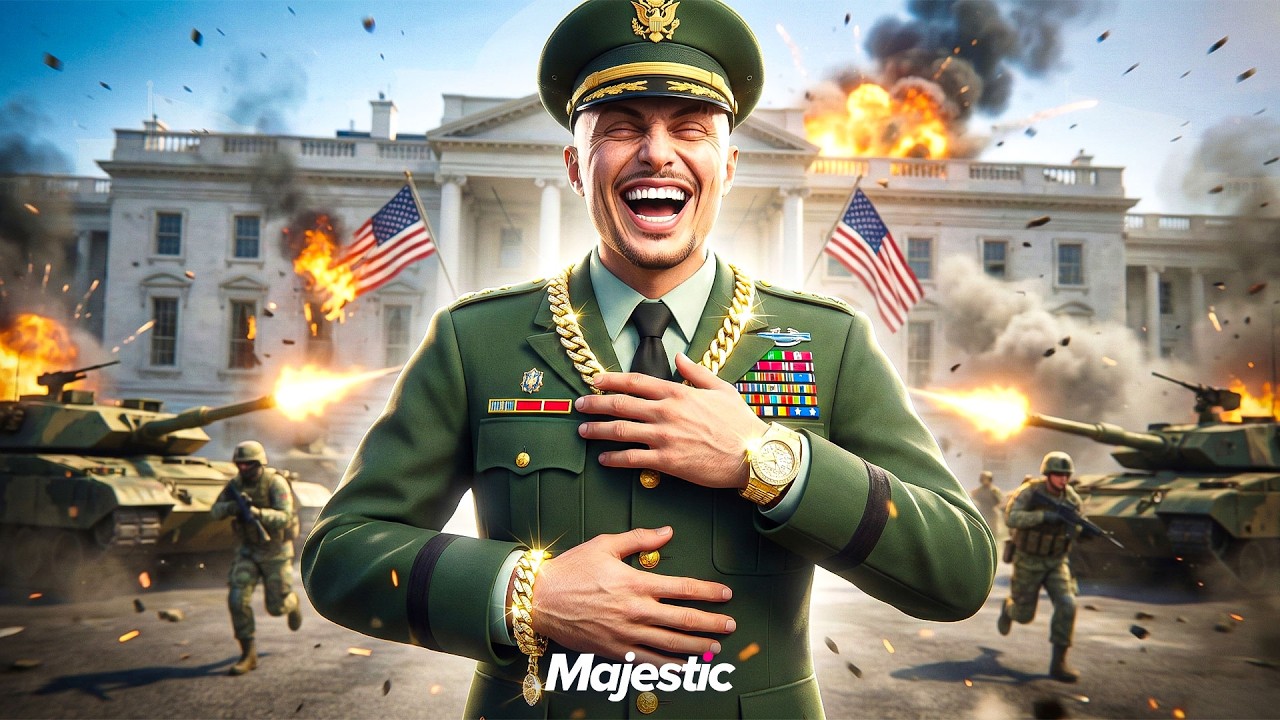ПОЛУЧИЛ БАН ЗА МАССОВЫЙ БЕСПРЕДЕЛ! МИНИСТР ОБОРОНЫ 24 ЧАСА в GTA 5 RP / Majestic RP