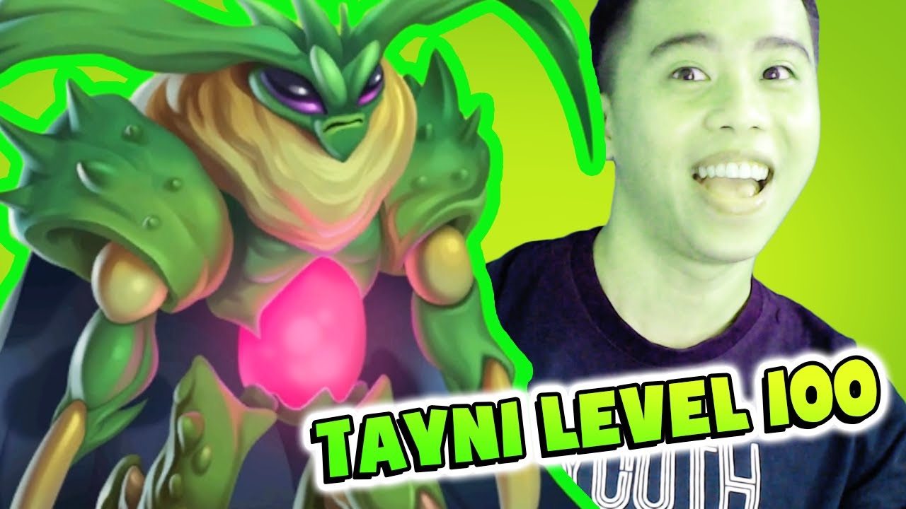 Tayni level 1 to 100 Review and Combat - Monster Legends