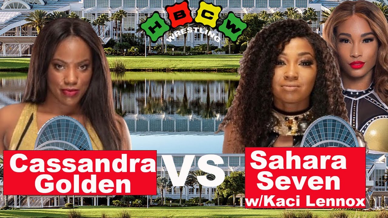 Cassandra Golden vs. Sahara Seven with Kaci Lennox | Full Match | HBCW Wrestling Main Event
