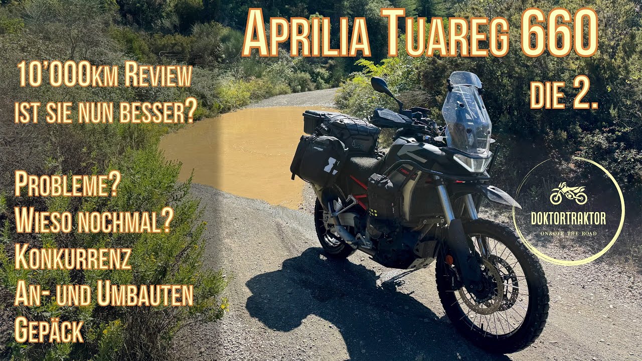 Aprilia Tuareg 660, die ZWEITE. ist sie nun BESSER? 10'000km Review