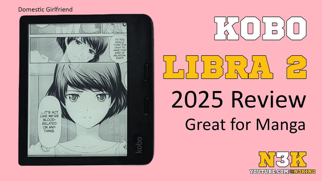 Kobo Libra 2 | Обзор 2025 года | Отличная электронная книга для чтения манги