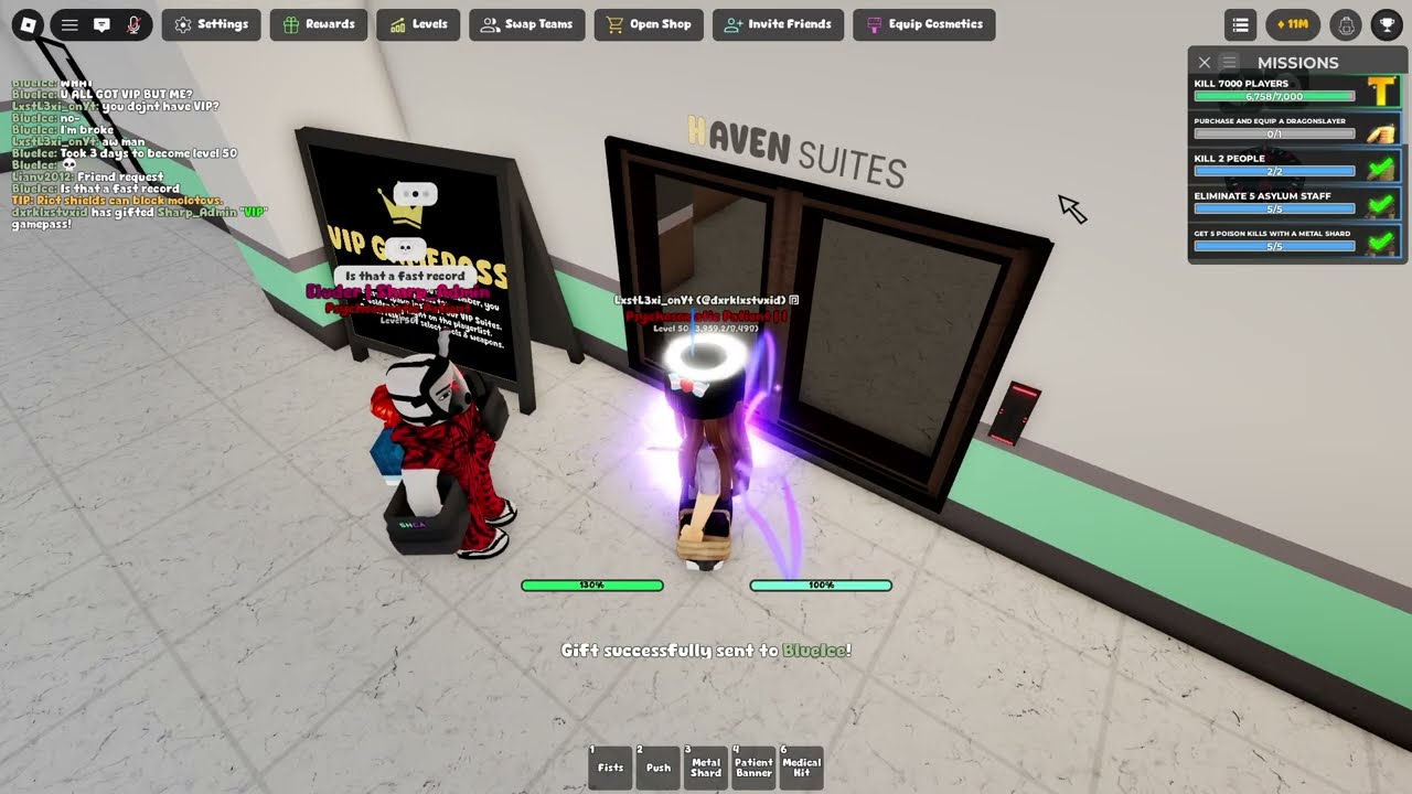 I love giving back to my community | Gifted VIP to Sharp_Admin