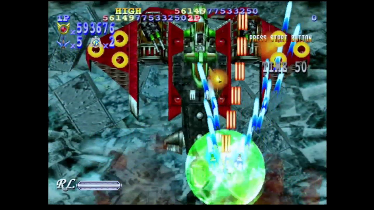 Gigawing 2 Full Game Play 1080P 60FPS Sega Dreamcast