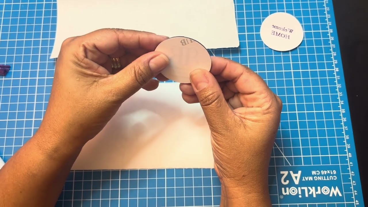 How To Sublimate Acrylic Keychain /Como Sublimar un Llavero.