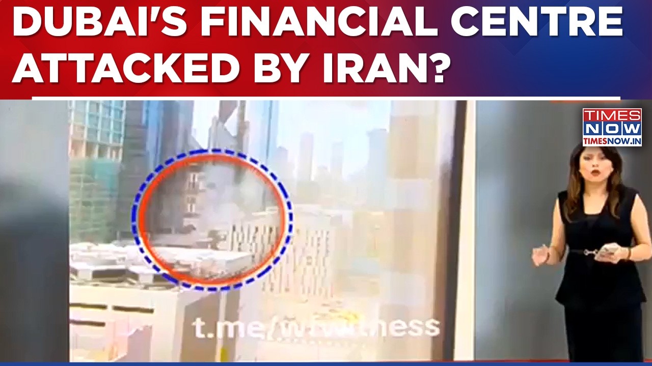 Dubai Financial Centre Attacked By Iranian Drones? Dramatic Visuals From Central UAE Show Smoke