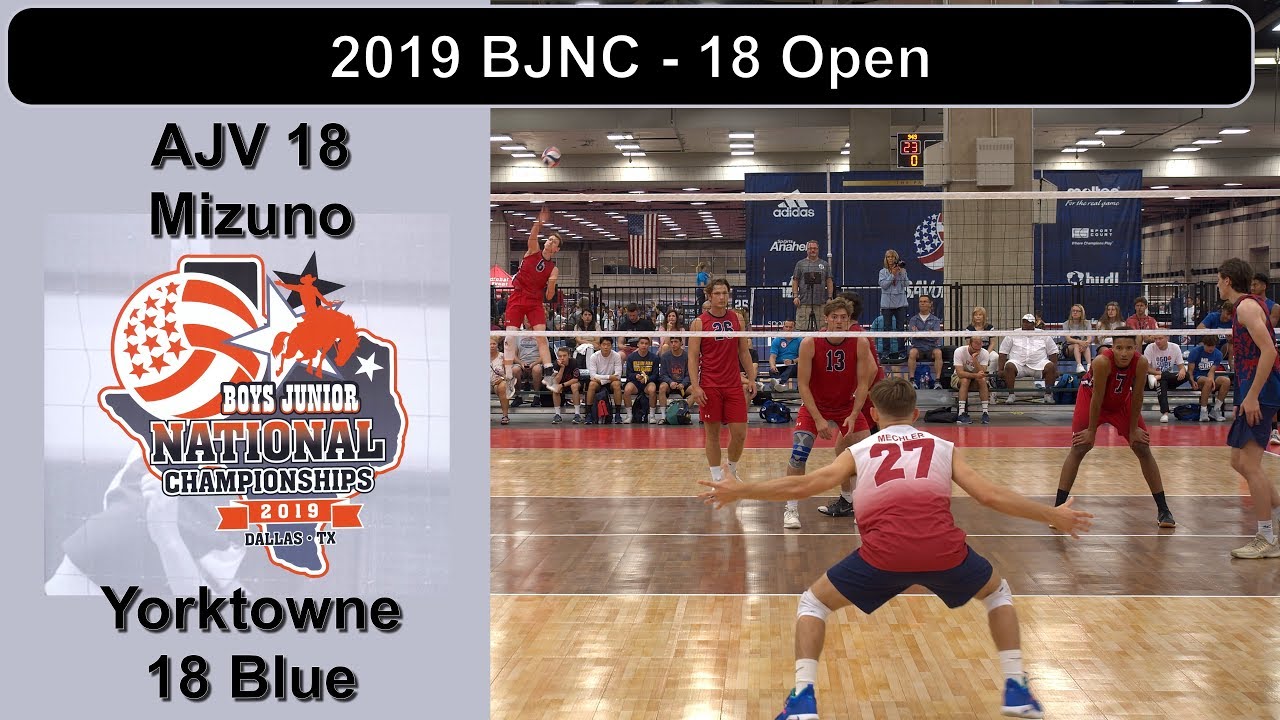 2019 BJNC 18 Open - AJV 18 Mizuno vs Yorktowne 18 Blue