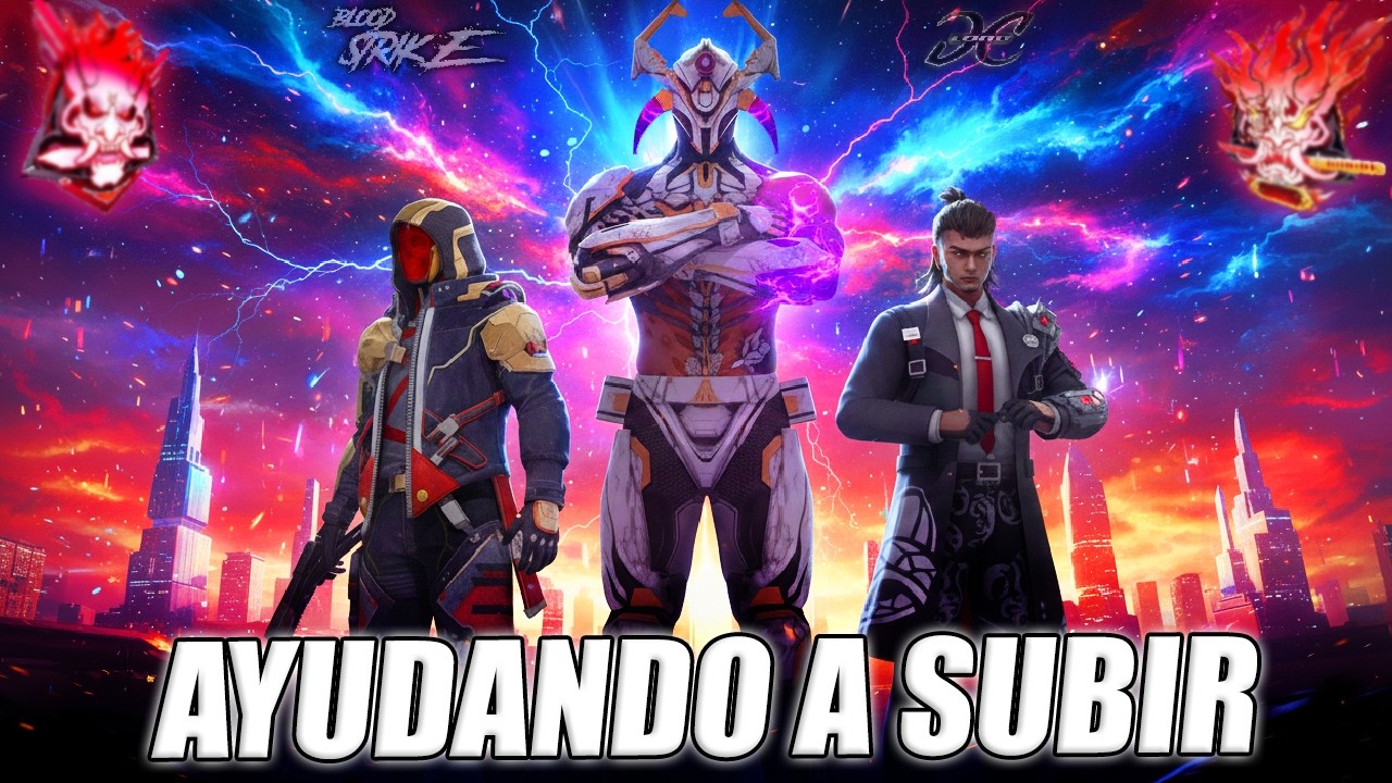 AYUDANDO A SUBIR A TODOS  + SALAS🔥👑💯  #bloodstrike  💥 #258