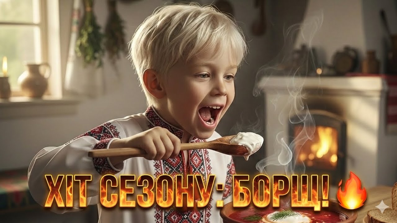 Цей ХІТ ПІДІРВЕ YouTube! Пісня про український БОРЩ 🥘🎵 автор пісні Артур Ісаєв , музика (Suno)