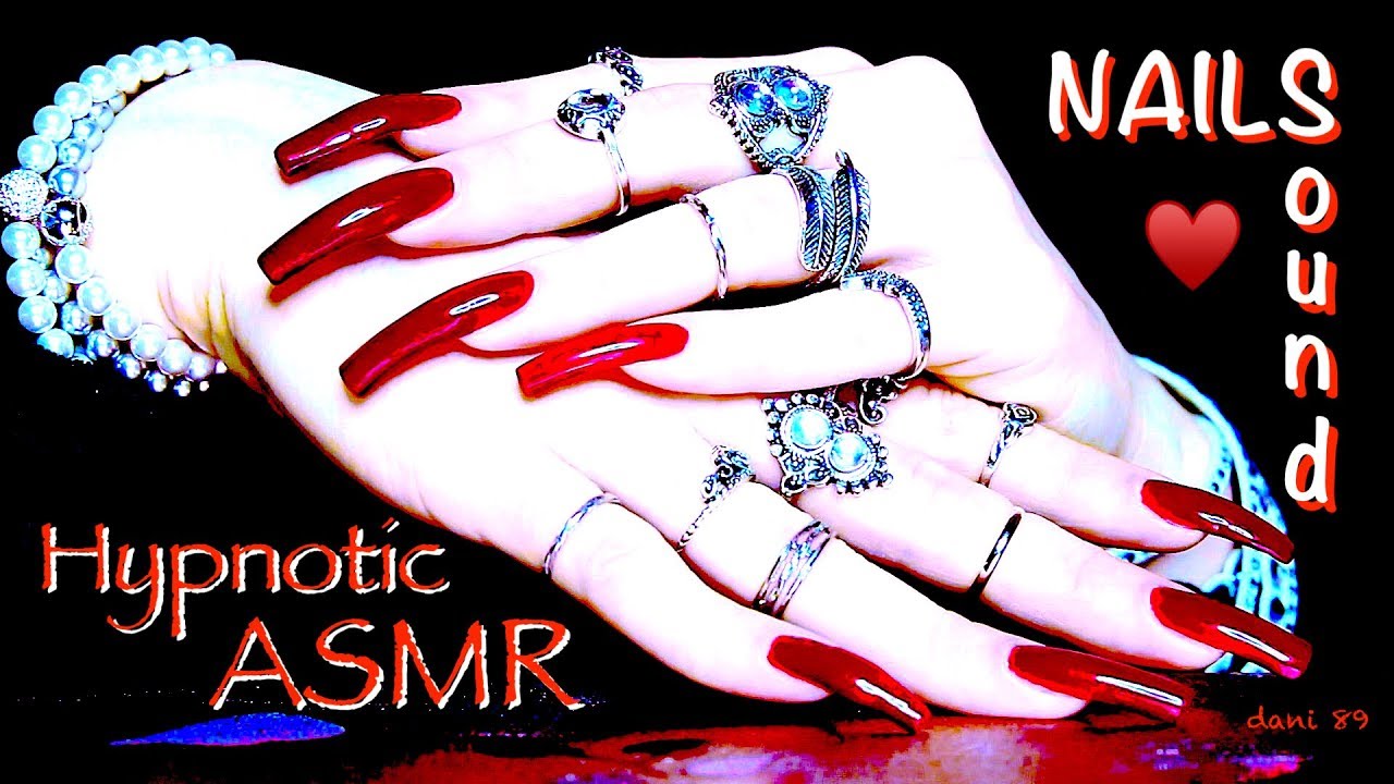 🤩 NAILSOUND! ★ My NEW BEST video ever! ✣ Perfect ASMR! 🎧 Hypnotic and sexy RED Style for Dani! ✣ ❤️