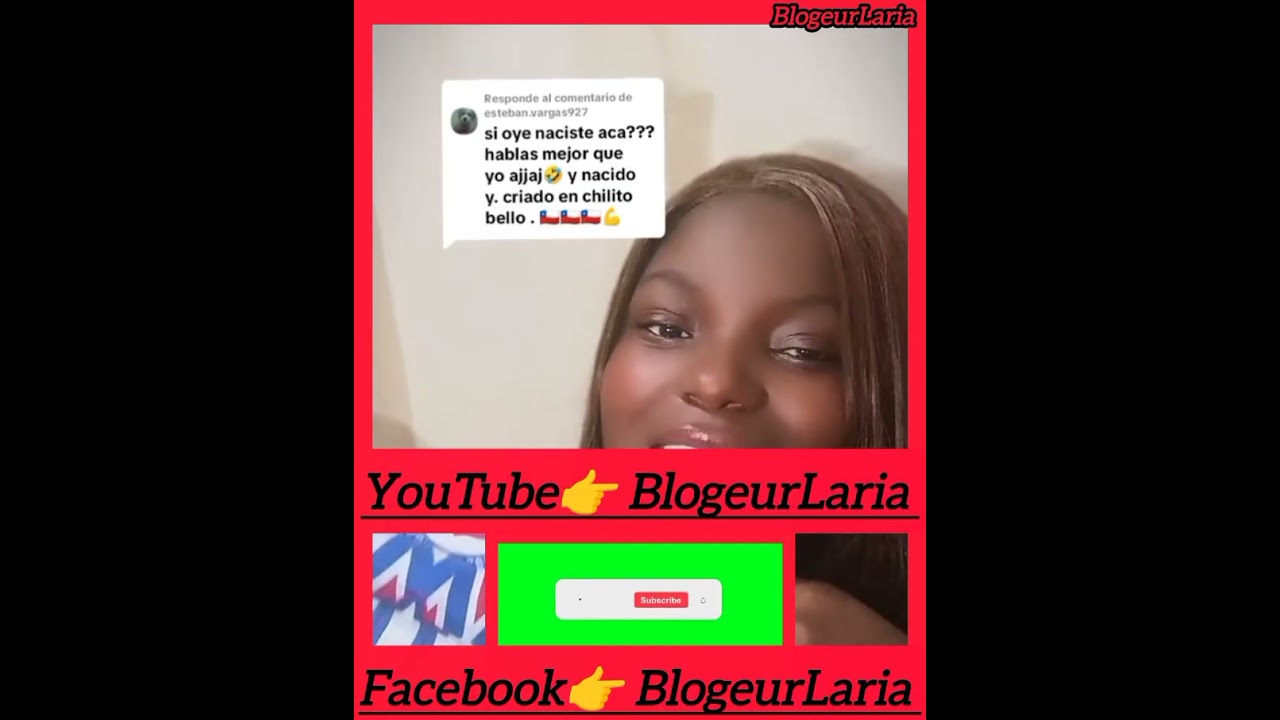 HAITÍANA (🇭🇹) En CHILE (🇨🇱) Habló Fluido ESPAÑOL, Escuchán🧏 Con Atención y Compárten🤳Esa INFORMACIÓN