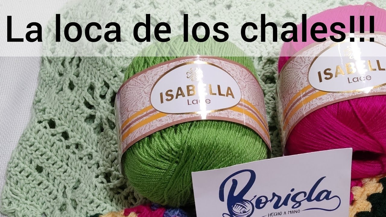 Chal del mes de agosto, con Lanas Isabella Oslo/ Borisla/🧶