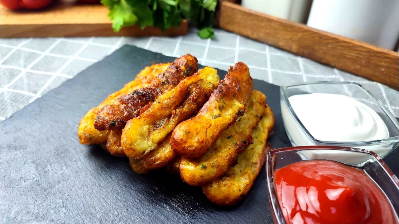 Kartoffelröllchen – knusprig ganz ohne Fritteuse! 🔥 Der perfekte Snack für zu Hause