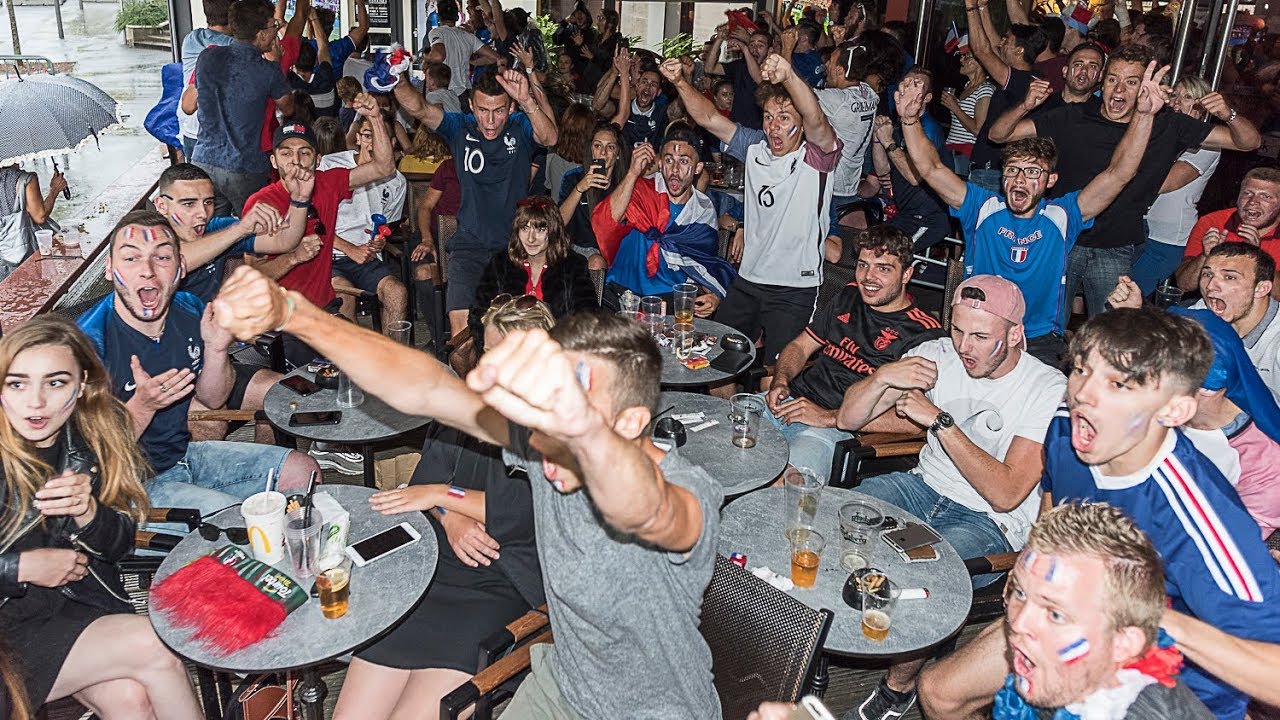 finale Coupe du Monde au Parisien