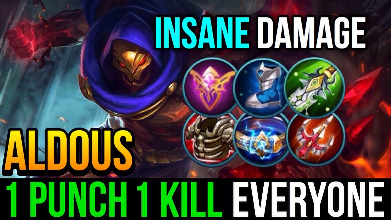 Aldous Best Build - One Hit Build! - Top 1 Global Aldous | Mobile Legends