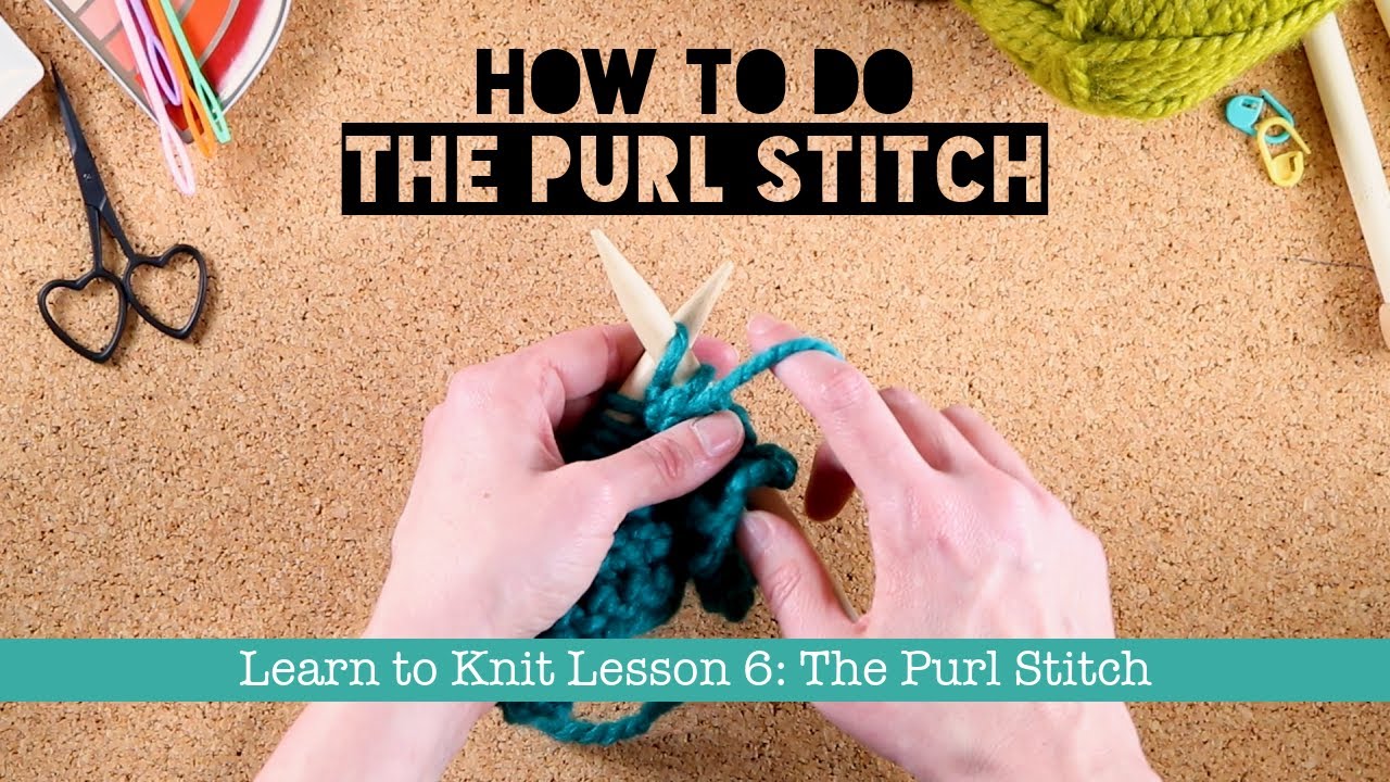 The Purl Stitch