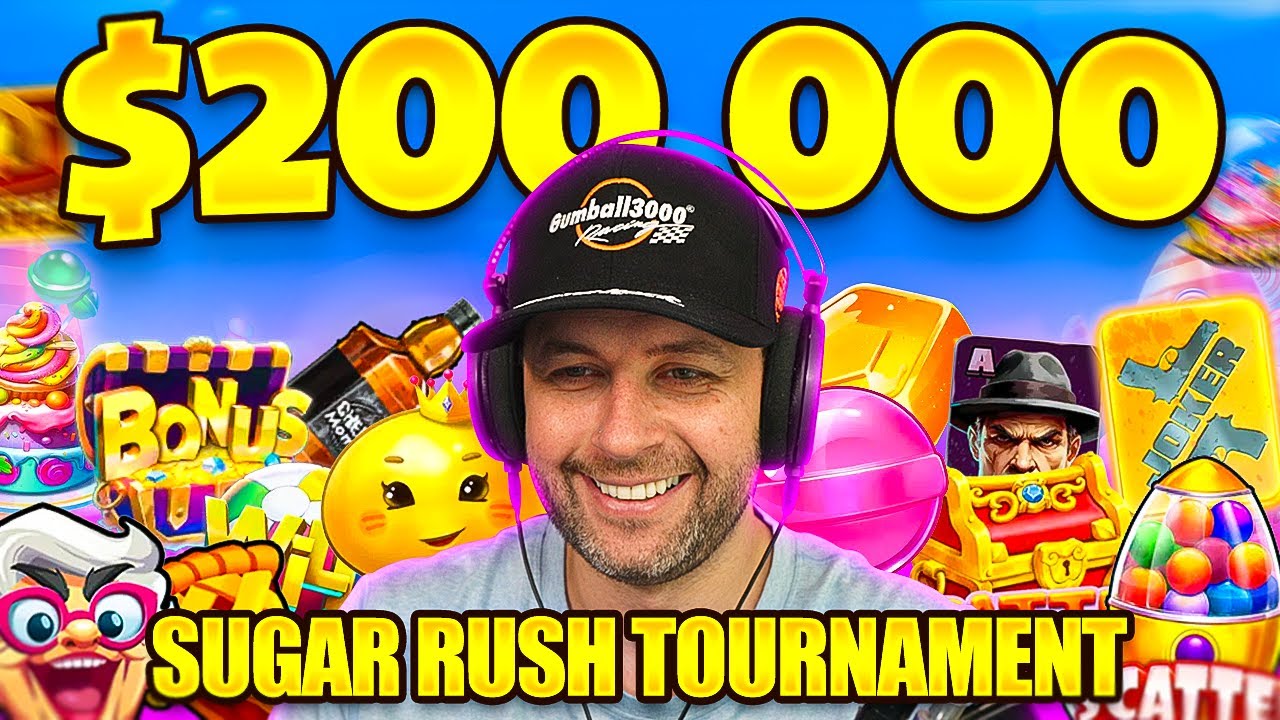 WE DID an INSANE $200,000 SLOT TOURNAMENT with EVERY SUGAR RUSH CLONE!! (Bonus Buys)