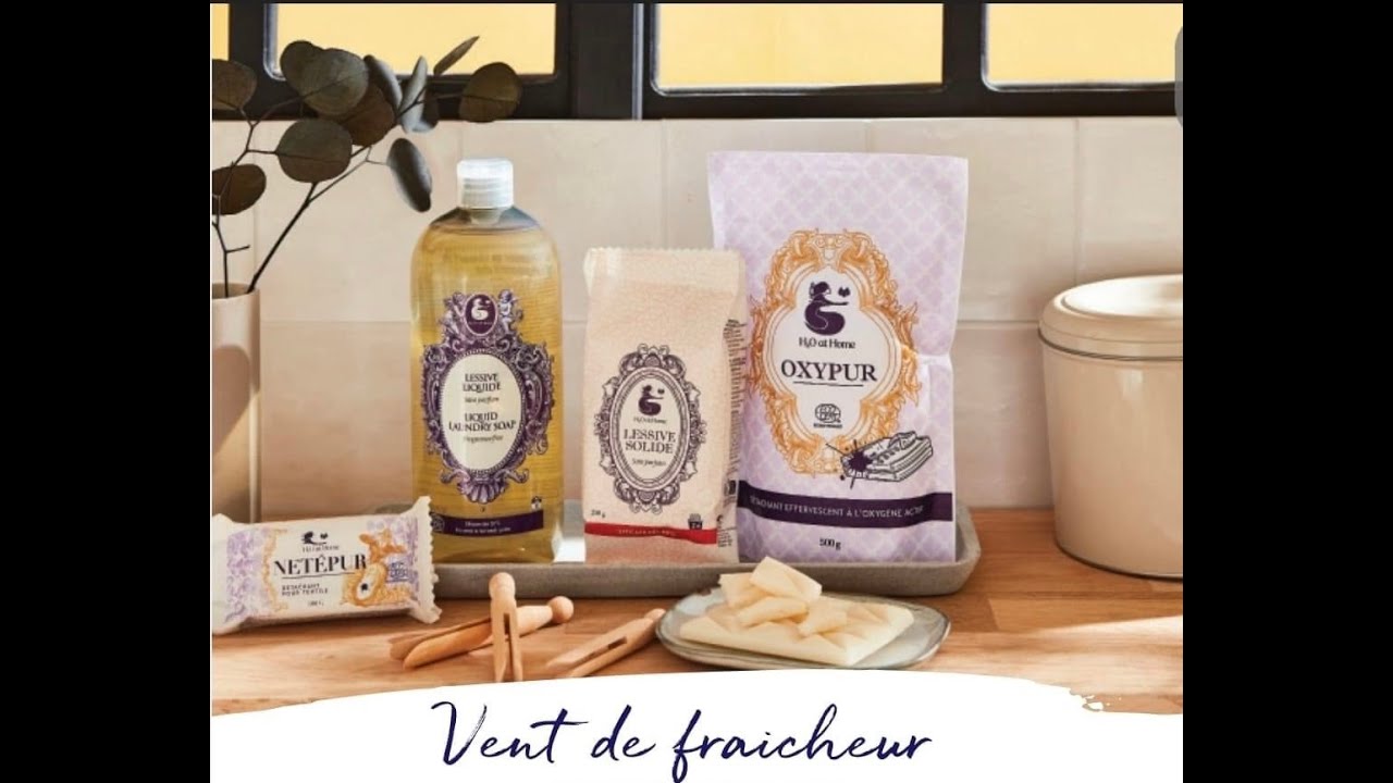 La Magie de la Lessive avec H2o at Home