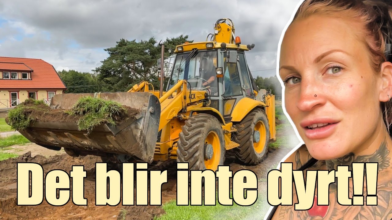 Vi bygger LÖSDRIFT TILL HÄSTARNA || Vlogg