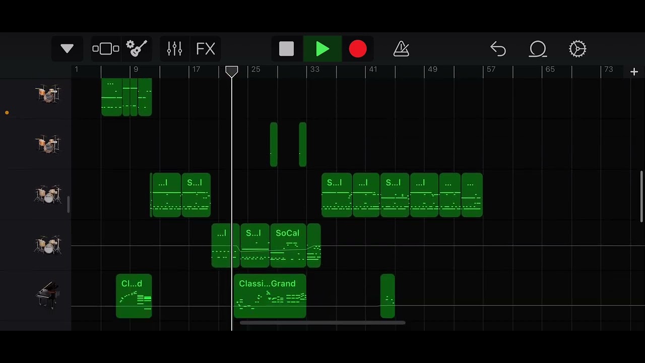 夏の影/GarageBand【instrumental】