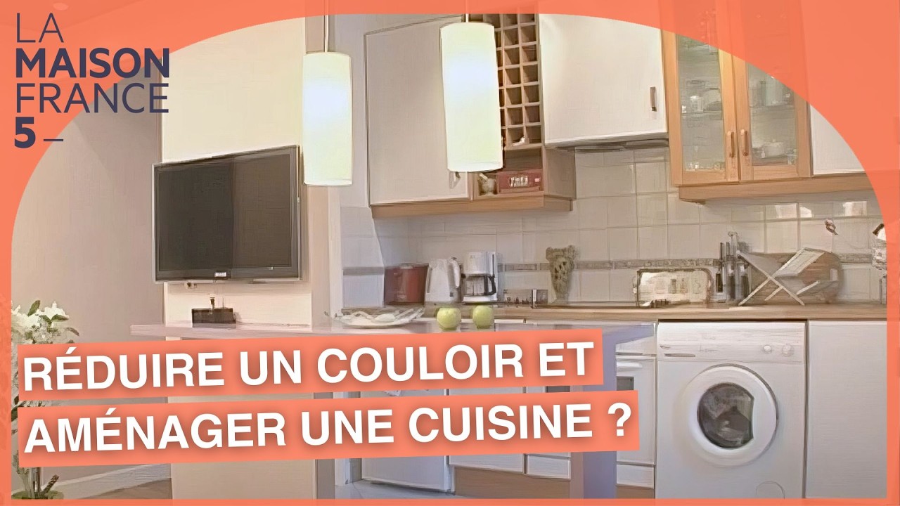 Comment r&eacute;duire un couloir et am&eacute;nager une cuisine ? #LMF5