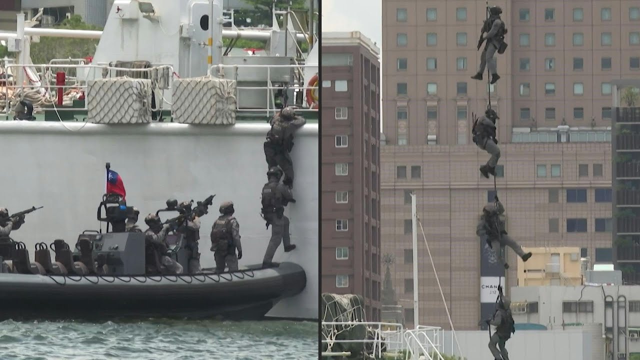 Taiwan's armed forces hold coastal drills | AFP