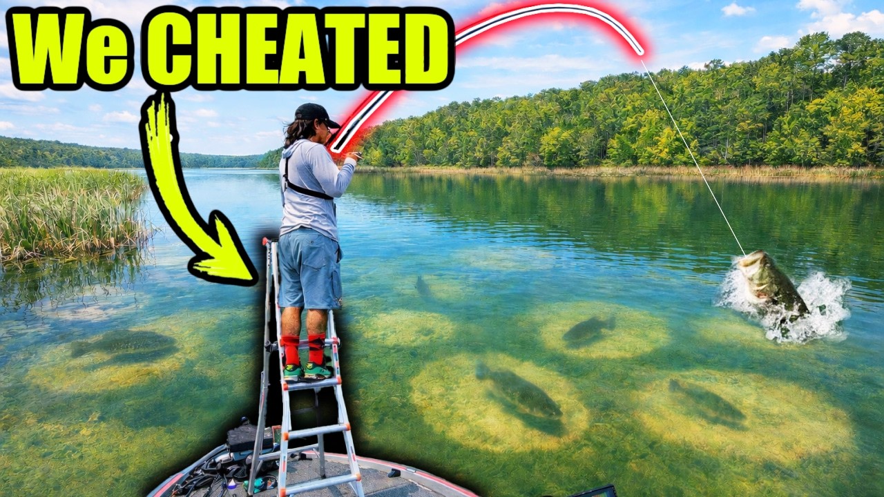 Breaking the LAW to Catch GIANT Texas Bass?!