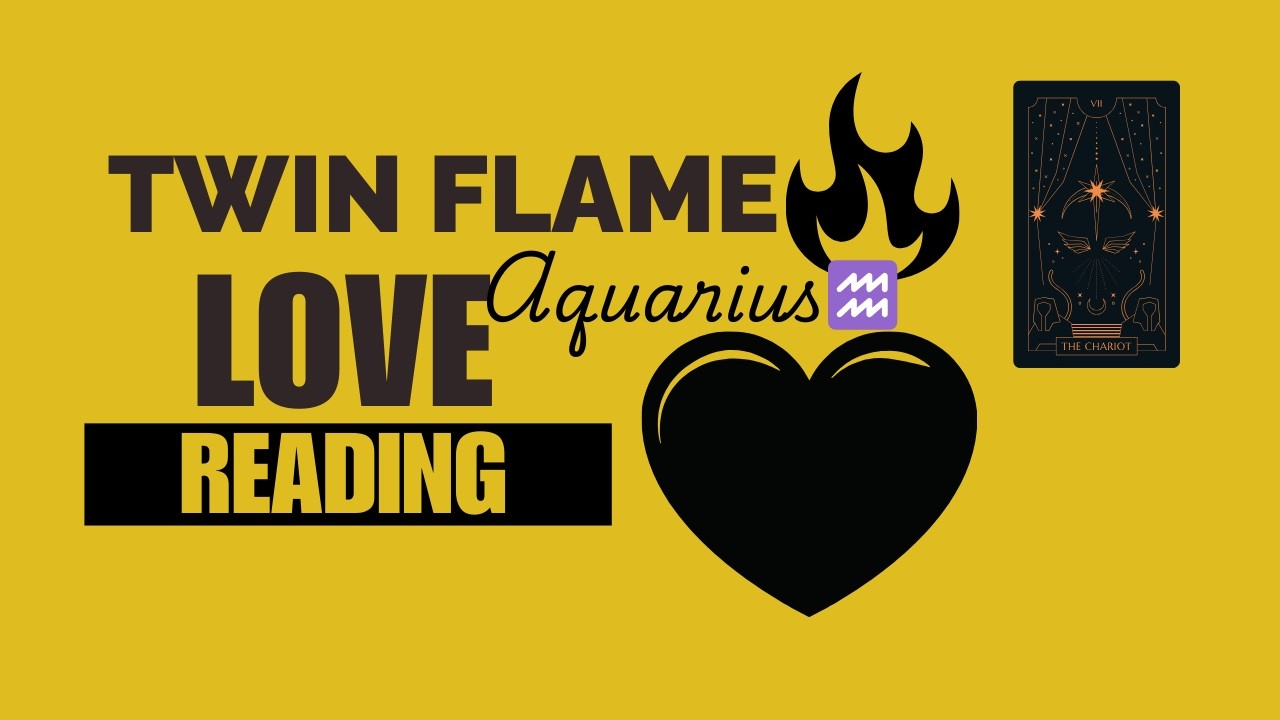 Aquarius Twin Flame Love Reading.
