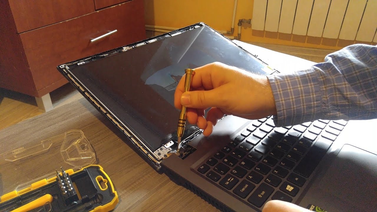 Jak wymienić matryce HD na FHD w laptopie Acer V5-591g Screen replacement HD to FHD