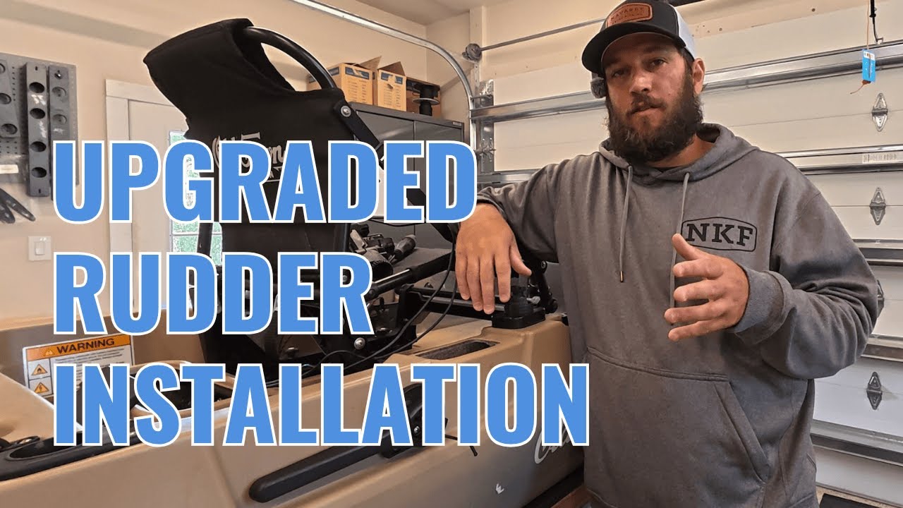 Old Town PDL Rudder Installation Video (Metal Replacement Rudder)