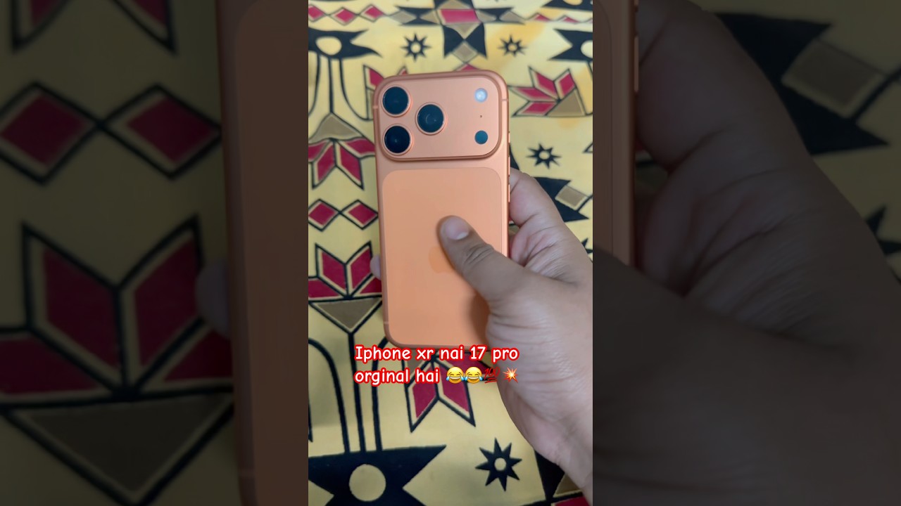 Iphone xr nai iphone 17 pro orginal hai 