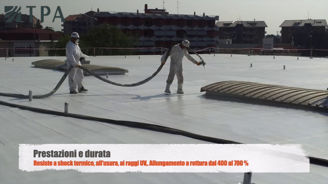 Impermeabilizzazione elastomerica su guaine