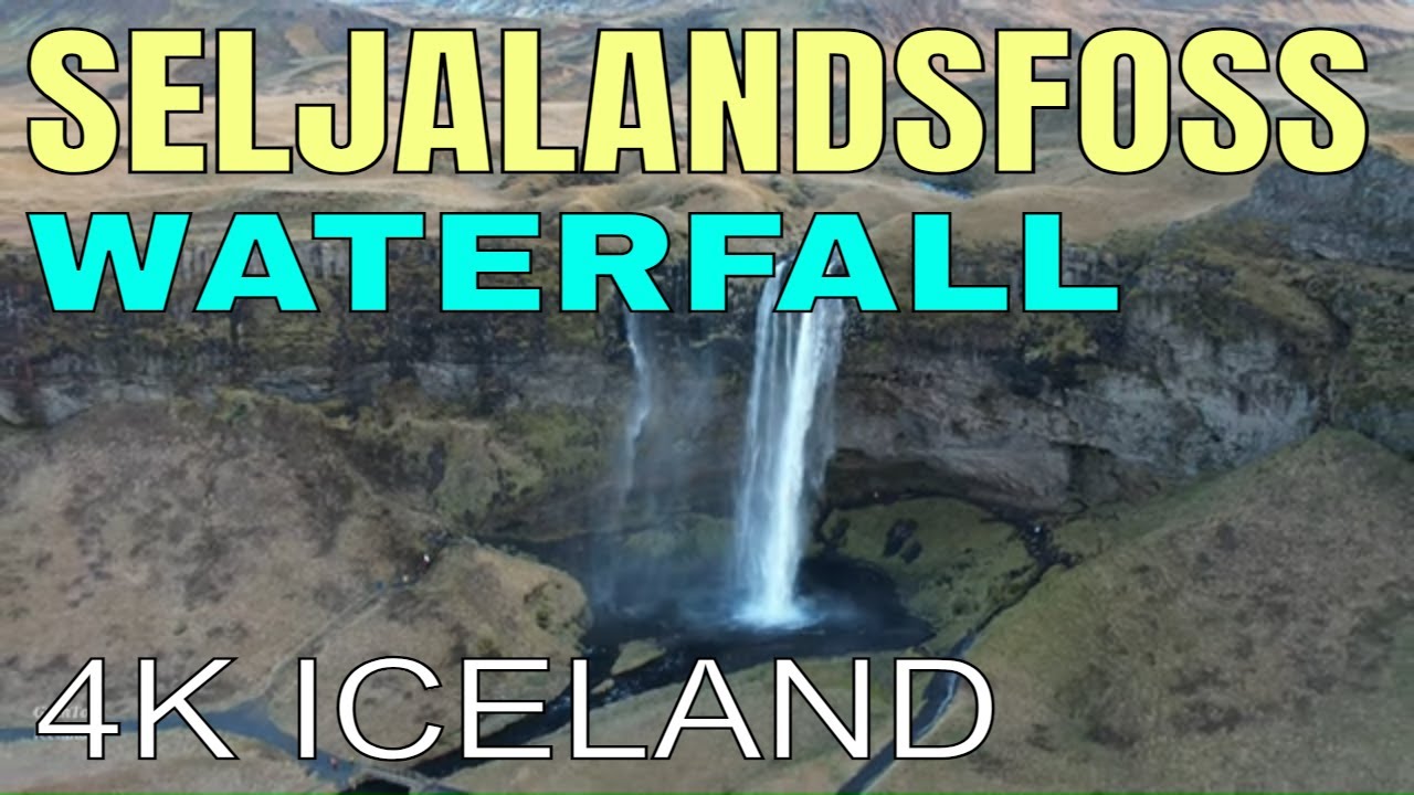 ICELAND WATERFALLS: Seljalandsfoss Waterfall and Markarfljót River 🇮🇸  South Iceland 4K Drone 60 fps