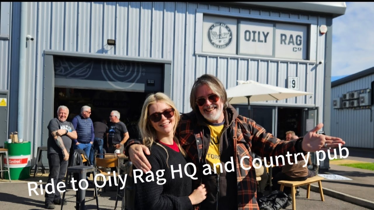 Honda CB1100rs ride to OilyRag HQ and English Country Pub, The Glasshouse.